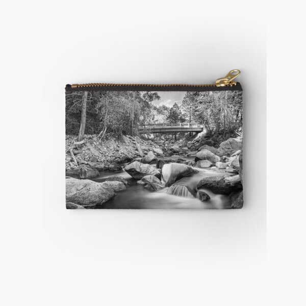 Item preview, Mountain Creek Bridge in Black and White  designed and sold by Bo Insogna.