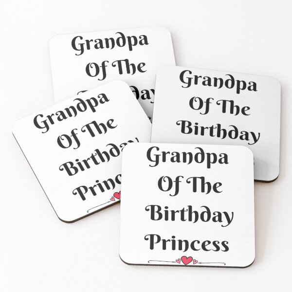 Item preview, Grandpa Of The Birthday Princess designed and sold by Chanchane Store.