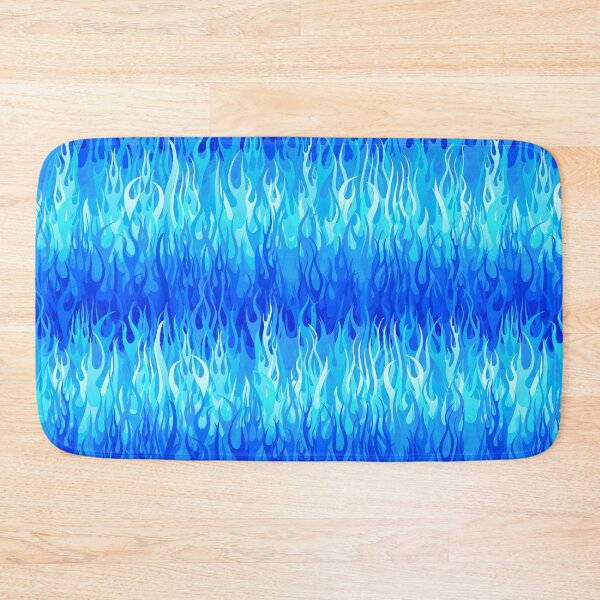 Item preview, Blue Flames Pattern   designed and sold by WickedRefined - Nicole Demereckis.