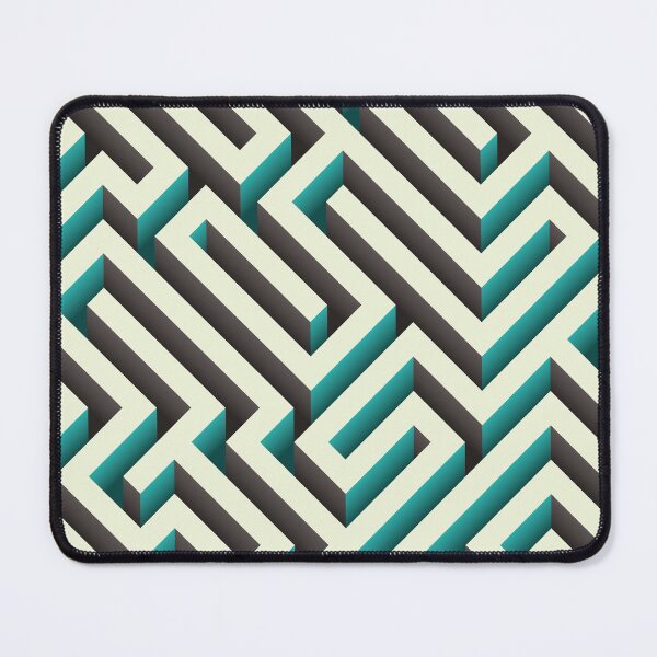 Item preview, Cyan Maze designed and sold by ateliernab.