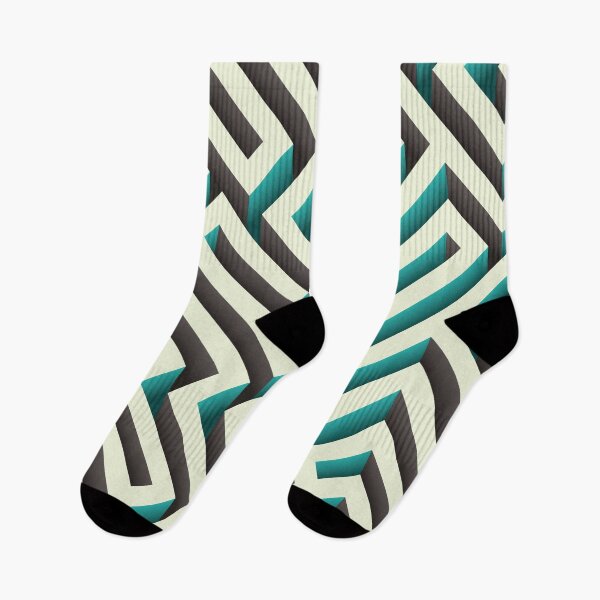 Item preview, Cyan Maze designed and sold by ateliernab.