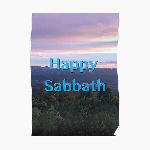 Sabbath Day Posters Redbubble