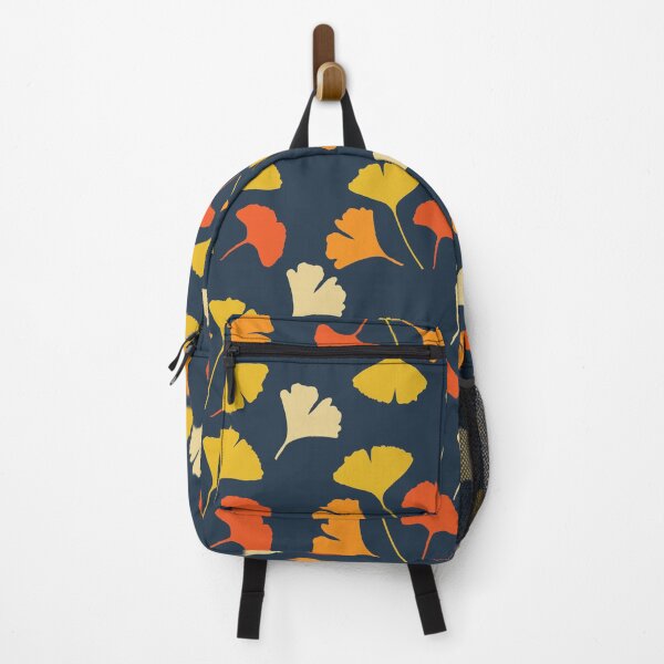 Item preview, Colorful Ginkgo Leaves Pattern Blue designed and sold by Anna Lemos.