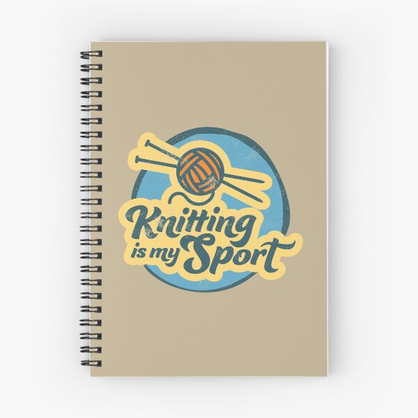 Item preview, Fun Vintage Graphic for knitters designed and sold by Spindriftmerch.
