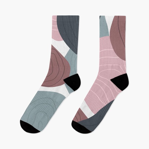 Item preview, Patrón abstracto malva, azul, rosa designed and sold by sincerely-olive.