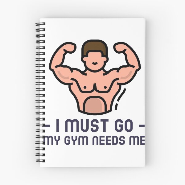 Item preview, "I MUST GO, MY GYM NEEDS ME" Design designed and sold by Sandra  Perez.