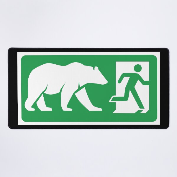 Item preview, Exit Pursued by a Bear Sign designed and sold by mrlarry87.