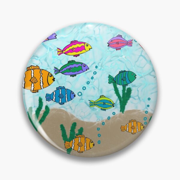 Artikelvorschau, Fische schwimmen unter dem Meer entworfen und verkauft von clounewcomb.