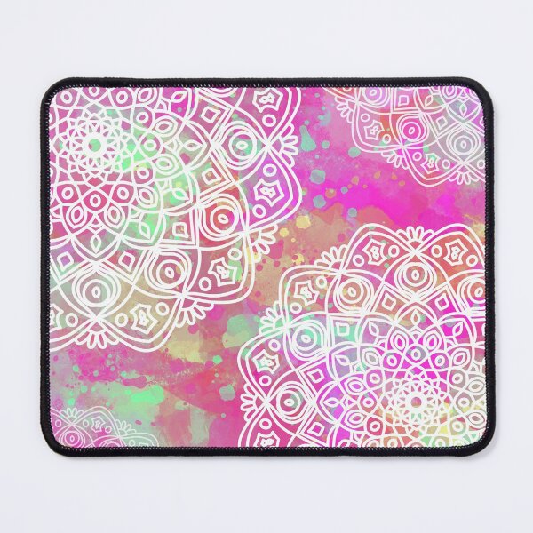 Item preview, Pink Watercolor Mandalas designed and sold by Julie Erin Designs.