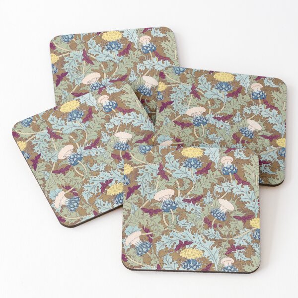 Item preview, ART NOUVEAU, Bees and flowers Pattern designed and sold by blackdogshop.