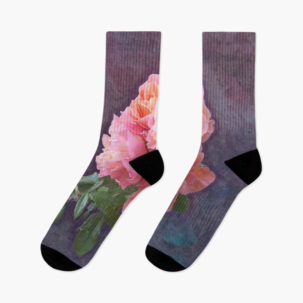 Item preview, Pink Roses Flowers Bouquet Floral designed and sold by Anna Lemos.