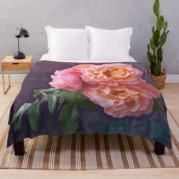 Item preview, Pink Roses Flowers Bouquet Floral designed and sold by Anna Lemos.