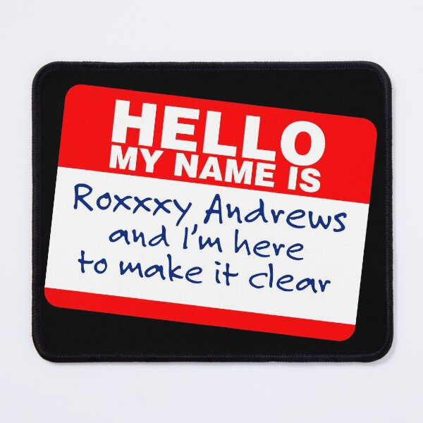 Item preview, Roxxxy's nametag designed and sold by mrlarry87.
