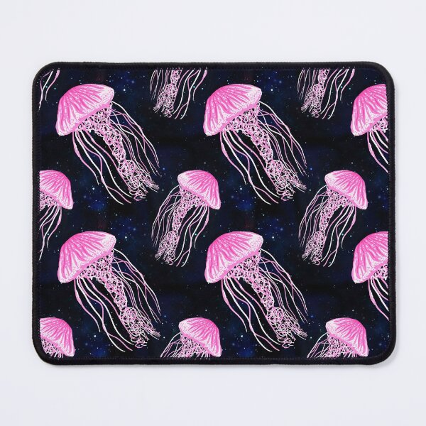 Item preview, Luminescent Pink Jellyfish Pattern designed and sold by Julie Erin Designs.