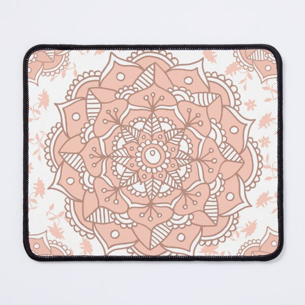 Item preview, Soft Pink Boho Chic Mandala designed and sold by Julie Erin Designs.
