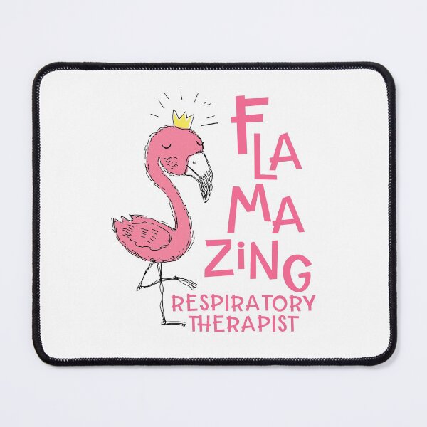 Item preview, Flamazing Respiratory Therapist - Flamingo designed and sold by Meliafroggy.