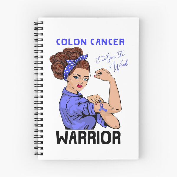 Item preview, COLON CANCER Warrior It's Not For The Weak designed and sold by largellie.