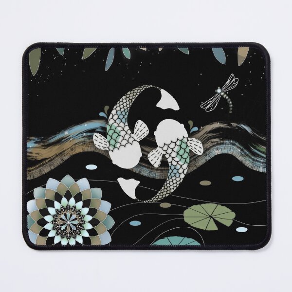 Item preview, Lucky Koi Mandala designed and sold by Karin Taylor.