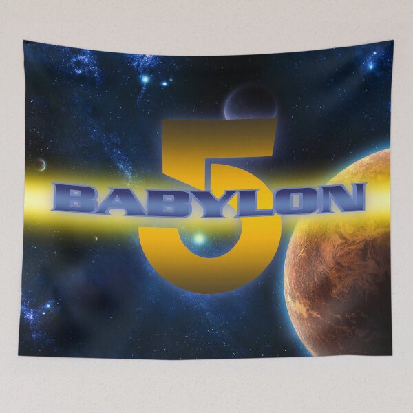 Item preview, Babylon Space Station 5 with Planets and Stars designed and sold by orionlodubyal.