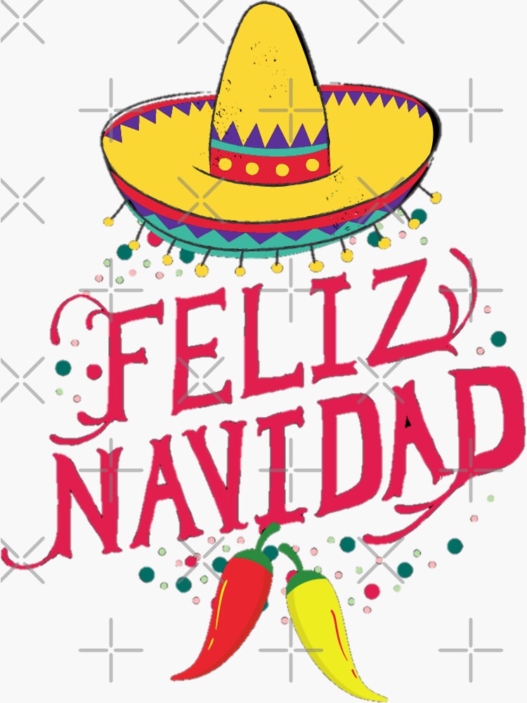 Feliz navidad, mexican christmas Greeting Card for Sale by Heba44