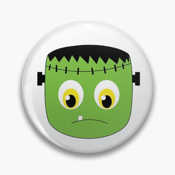 Artikelvorschau, Grüner Frankenstein-Cartoon-Kopf entworfen und verkauft von vilo99.