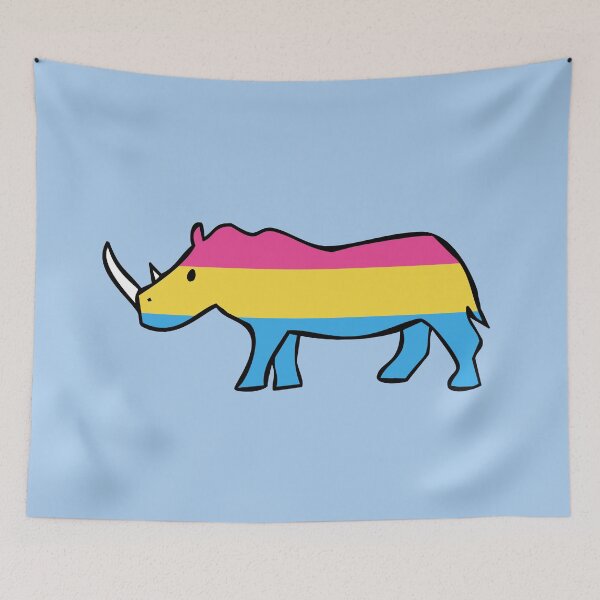 Item preview, Panoceros (Pansexual Rhino) designed and sold by jezkemp.