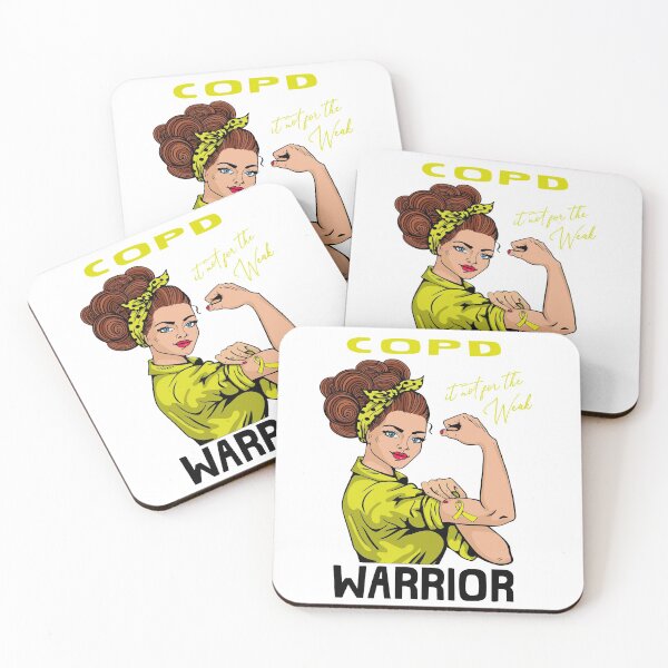 Item preview, COPD Warrior It's Not For The Weak designed and sold by largellie.
