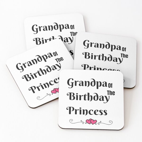 Item preview, Grandpa Of The Birthday Princess designed and sold by Chanchane Store.