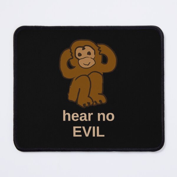 Item preview, Hear no evil dark designed and sold by marufemia.