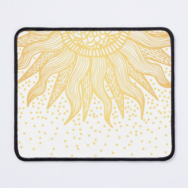 Item preview, Stylish Gold Sun Mandala Confetti designed and sold by Julie Erin Designs.