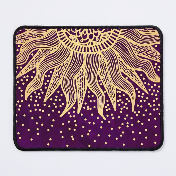 Item preview, Purple Gold Boho Sun Mandala Confetti designed and sold by Julie Erin Designs.