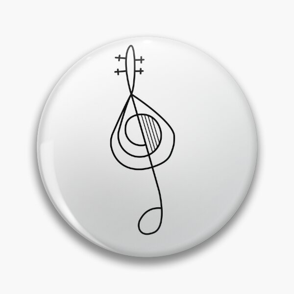 Item preview, Violin Key Violin Minimal Stylized Shape  designed and sold by Mirko Torresi.