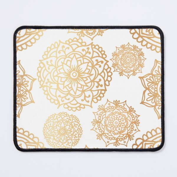 Item preview, Gold Mandala Pattern designed and sold by Julie Erin Designs.