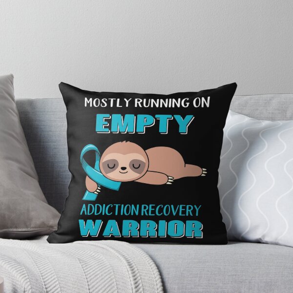 Item preview, Mostly Running On Empty Addiction Recovery Warrior designed and sold by Brad-FI.