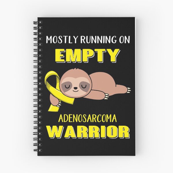Item preview, Mostly Running On Empty Adenosarcoma Warrior designed and sold by Brad-FI.
