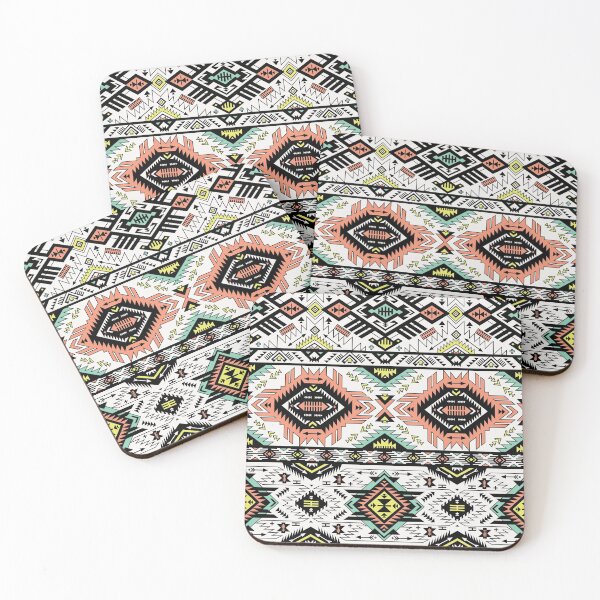 Item preview, Ndebele Fashion Tribal Pattern | African Style Geometry Art   designed and sold by Agmari.
