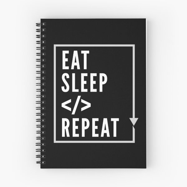 Item preview, Eat Sleep Code Repeat designed and sold by soudaniet.