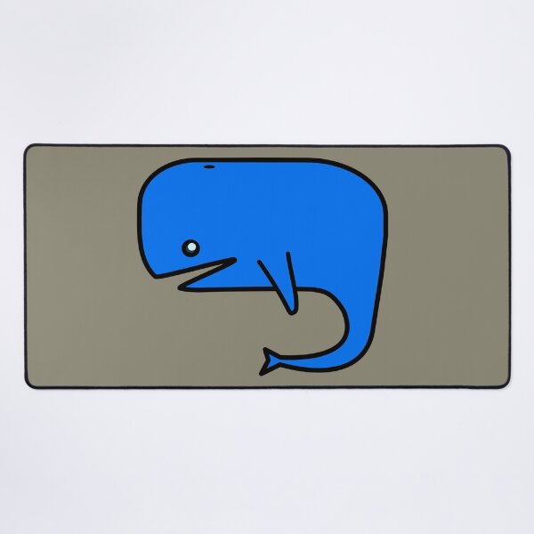 Item preview, Blue Whale, marine mammal, cartoon whale, blow hole, Moby Dick, Sperm Whale, Whale, friendly whale designed and sold by Nostrathomas66.