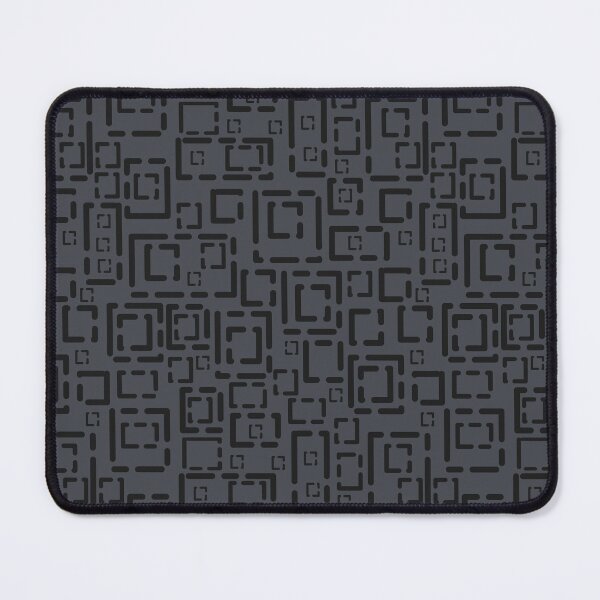 Item preview, Faded Blocks Black on Dark Grey designed and sold by Art in My Loft.