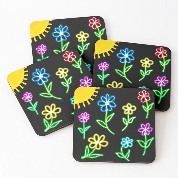 Item preview, Neon Flowers Dancing In the Sun designed and sold by clounewcomb.