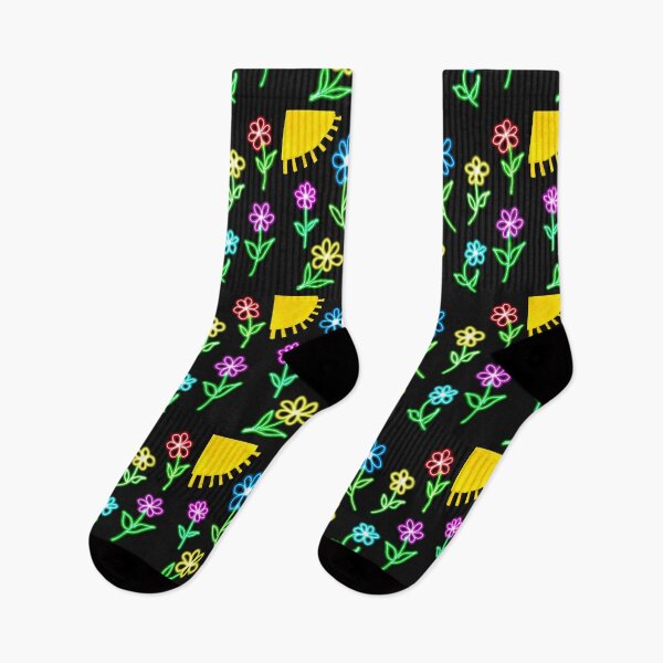 Item preview, Neon Flowers Dancing In the Sun designed and sold by clounewcomb.