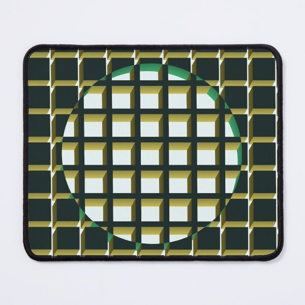 Item preview, Copy of abstract geometric pattern - green and yellow designed and sold by ateliernab.