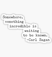Somewhere, Something Sticker