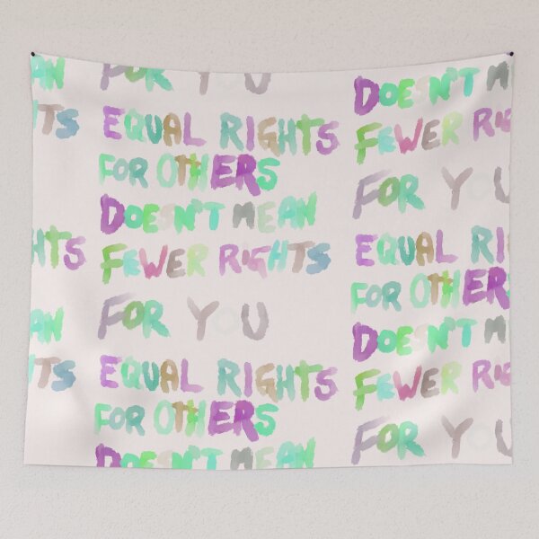 Item preview, EQUAL RIGHTS FOR ALL designed and sold by IBD-HOUS.