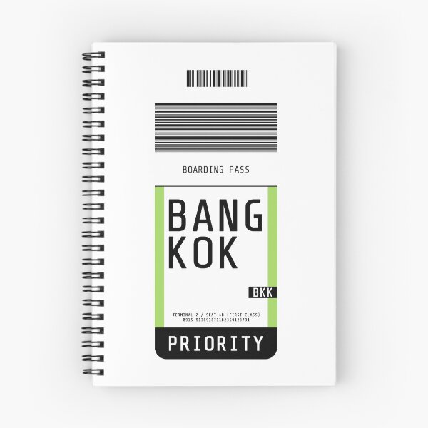 Item preview, Bangkok Boarding Pass BKK designed and sold by lukassfr.