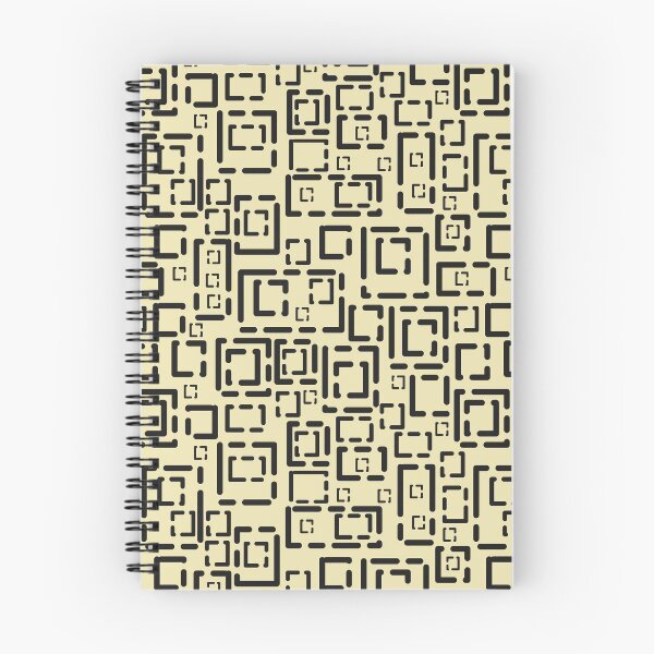Item preview, Faded Blocks Black on Cream designed and sold by Art in My Loft.