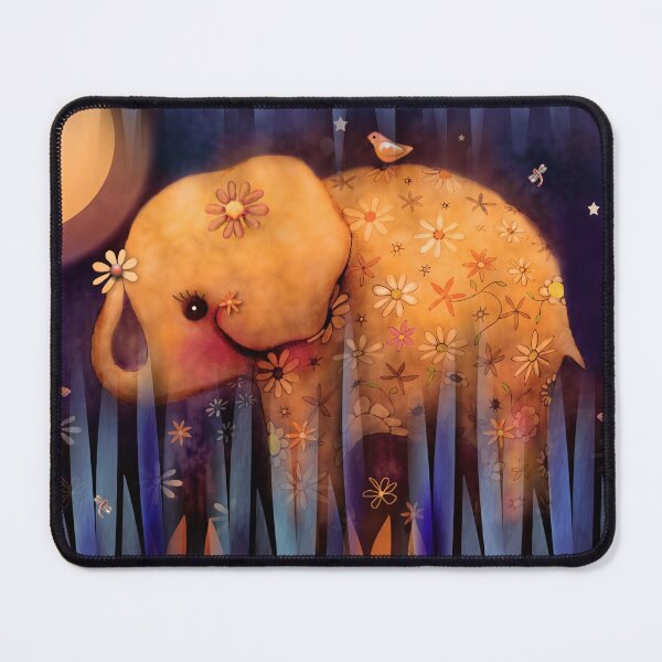 Item preview, Daisy Elephant in Night Garden designed and sold by Karin Taylor.