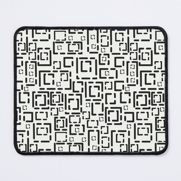 Item preview, Faded Blocks Black on Off-White 5748 designed and sold by Art in My Loft.