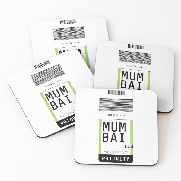 Item preview, Mumbai Boarding Pass BOM designed and sold by lukassfr.