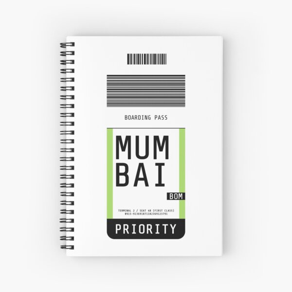 Item preview, Mumbai Boarding Pass BOM designed and sold by lukassfr.